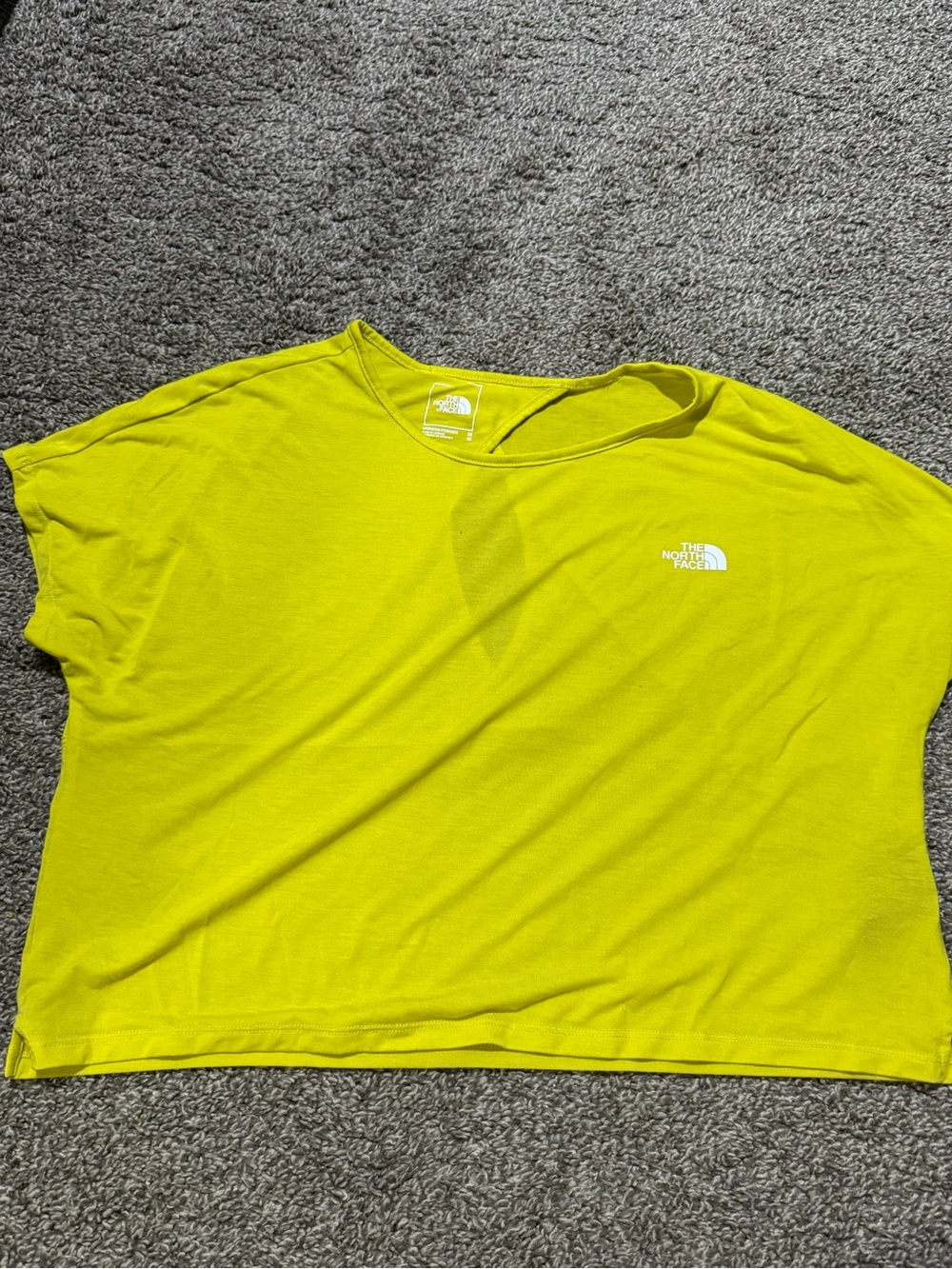 The North Face Women's Bright Yellow Short Sleeve Tee
